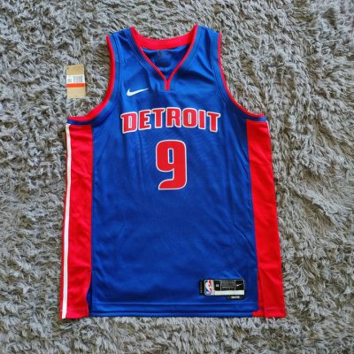 Maillot de Basket #9 Langston Galloway Detroit Pistons Bleu